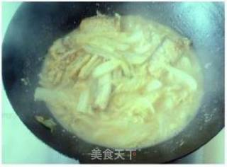 带鱼炖白菜条的做法步骤：9