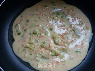 胡萝卜豌豆饼的做法步骤：5
