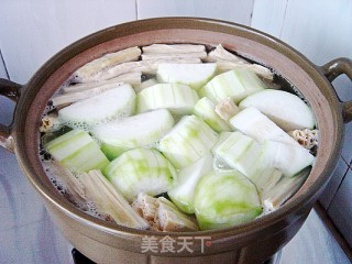 腐竹白果节瓜汤的做法步骤：6