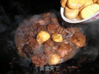 红烧栗子鸡的做法步骤：8