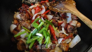 山寨版的辣子鸡块的做法步骤：15