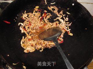 【飞禽走兽】榨菜肉丝的做法步骤：6