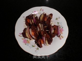 烤牛肉串的做法步骤：6