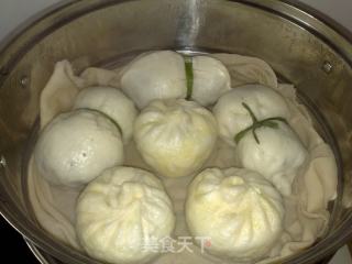 猪肉野菜馅千层酥皮包子的做法步骤：13