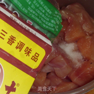 【飞禽走兽】黑胡椒鸡肉段的做法步骤：4