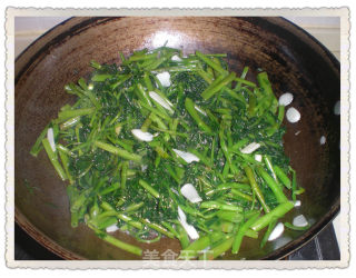 蒜香空心菜的做法步骤：5