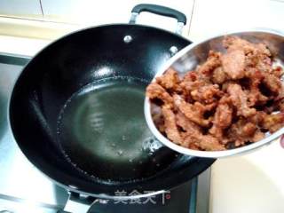 【飞禽走兽】――“炸烹玫瑰袍子肉”的做法步骤：10