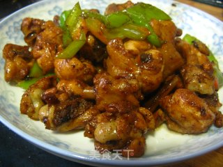 干炒鸡小腿的做法步骤：6