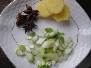[飞禽走兽篇]－－黄豆炖牛肉的做法步骤：2