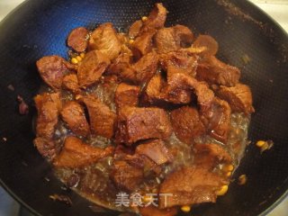 [飞禽走兽篇]－－黄豆炖牛肉的做法步骤：8