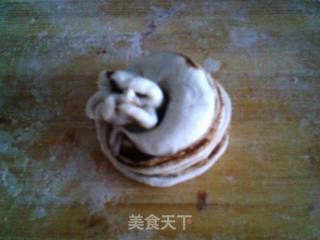 多层豆沙花卷的做法步骤：9