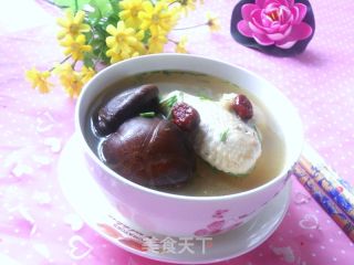 【飞禽走兽篇】--花菇鸡翅鲜汤的做法步骤：7