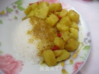 咖喱土豆饭的做法步骤：8