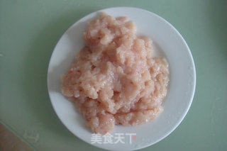 茄汁鸡茸的做法步骤：1