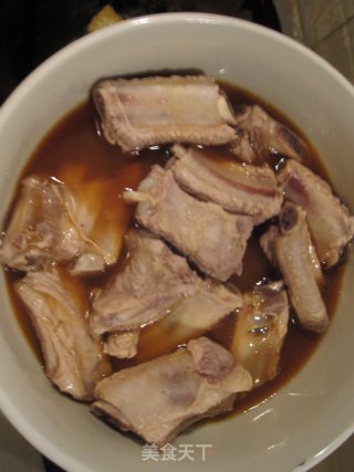 橙汁排骨的做法步骤：6