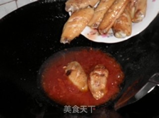 茄汁鸡翅的做法步骤：5