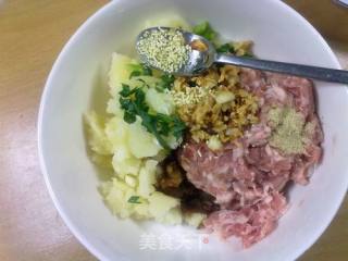 【飞禽走兽】原味多汁－－三立狮子头的做法步骤：4