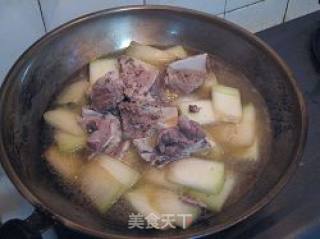 排骨煲冬瓜的做法步骤：6