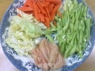【飞禽走兽】鲜香滑蛋烩饭的做法步骤：2