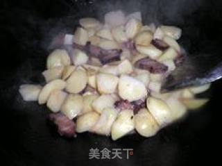 腊肉烧土豆的做法步骤：6