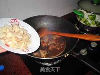 【飞禽走兽篇】——莲藕烧排骨的做法步骤：7