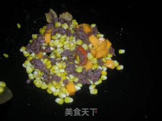 牛肉玉米香芒船的做法步骤：8