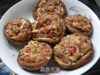 香菇酿肉的做法步骤：4