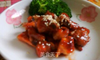 叉烧酱爆小排的做法步骤：9