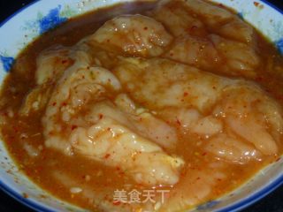 脆辣鸡排的做法步骤：3