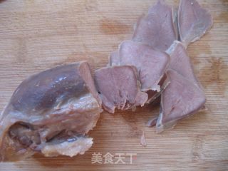 【飞禽走兽篇】糟卤门腔的做法步骤：5