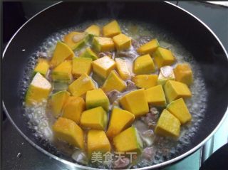 【飞禽走兽篇】金粉南瓜的做法步骤：8