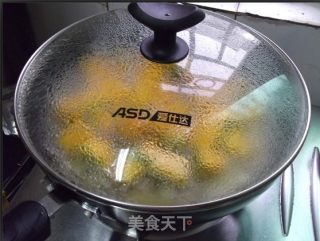 【飞禽走兽篇】金粉南瓜的做法步骤：9