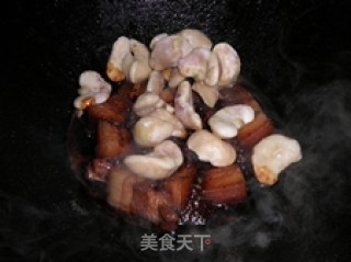 红烧老菱肉的做法步骤：6