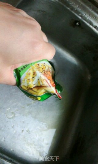 雪菜爆肚丝的做法步骤：3