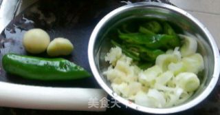 雪菜爆肚丝的做法步骤：8