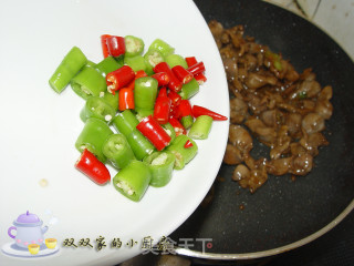【飞禽走兽】——辣炒鸡胗的做法步骤：8