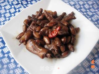 黑花生炖风爪的做法步骤：8
