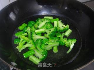 【飞禽走兽】西兰花凉瓜牛肉的做法步骤：7