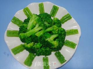 【飞禽走兽】西兰花凉瓜牛肉的做法步骤：8