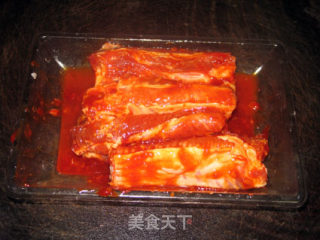 蒜蓉酱烤排骨的做法步骤：3