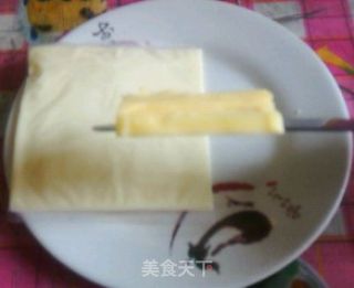 自制芝士菠萝油的做法步骤：4