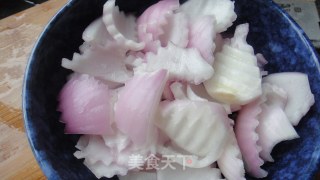 [我爱我的家]-----花肉洋葱土豆片的做法步骤：3