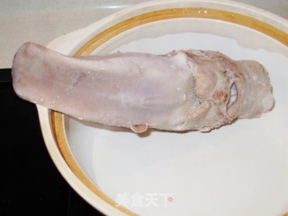 【飞禽走兽】卤猪舌的做法步骤：4