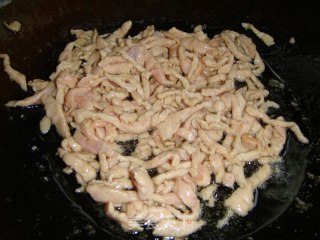 【飞禽走兽篇】青椒肉丝的做法步骤：3