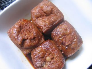 【飞禽走兽篇】油豆腐塞肉的做法步骤：7
