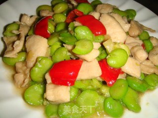 【飞禽走兽】豆米鸡丁的做法步骤：6