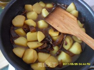 下饭小菜 —— 炒土豆块的做法步骤：8