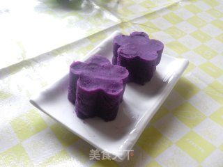 酸奶紫薯泥的做法步骤：4