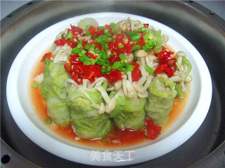 [飞禽走兽]--剁椒鸡肉卷的做法步骤：16