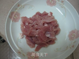 【飞禽走兽】肉丝榨菜的做法步骤：2